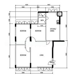 Blk 15 Hougang View (Hougang), HDB 4 Rooms #628507191